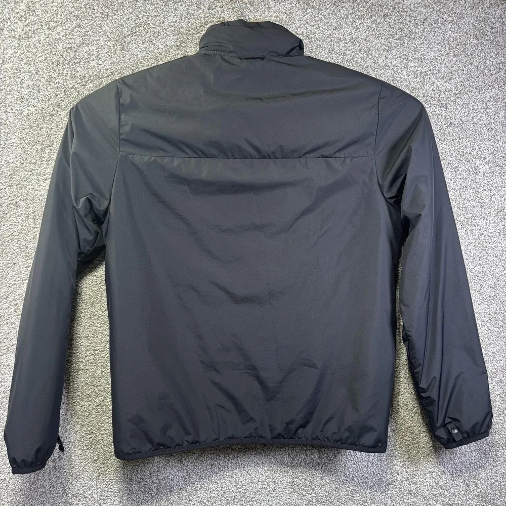 The North Face Jacket Mens Medium Black Insulated Full‎ Zip Windbreaker NF0A5IWI